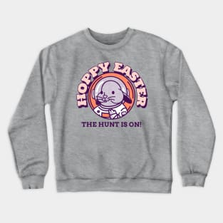 Hoppy Easter Bunny Crewneck Sweatshirt